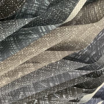 Polyester warp knitted printing